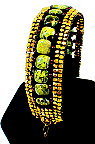 Etruscan Square Stitch Bracelet