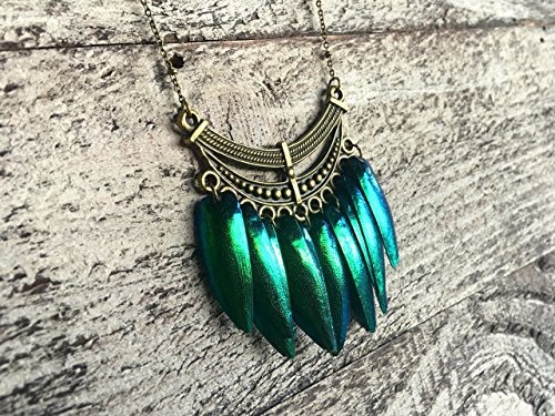 Elytra Wire Weave Necklace